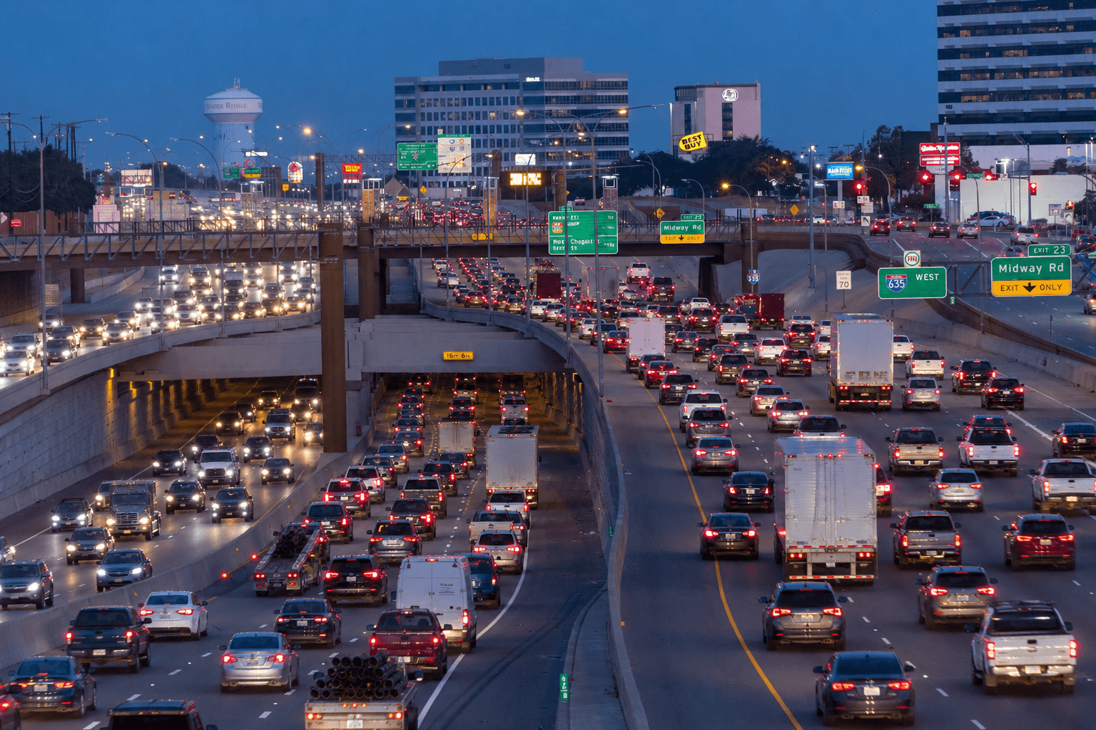 2025 I-635 Crash Data: 3,093 Accidents, 13 Deaths, and 1,552 Injuries in Dallas County