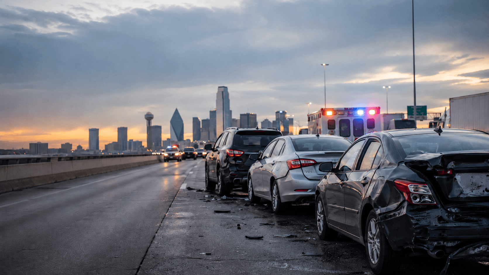 Injured in a Multi-Vehicle Car Wreck in Dallas? What You Need to Know