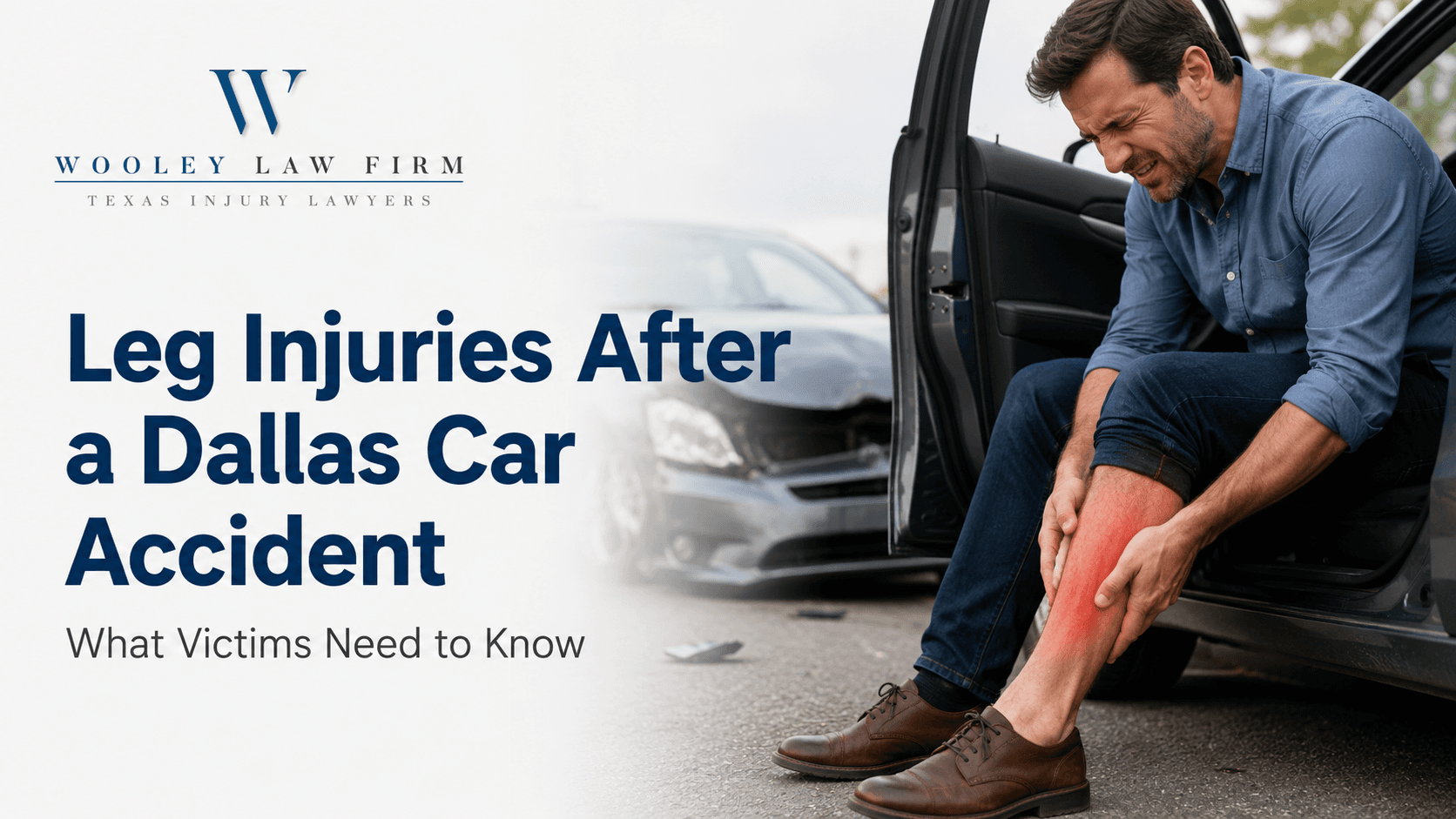 Leg Injuries After a Dallas Car Accident: What Victims Need to Know