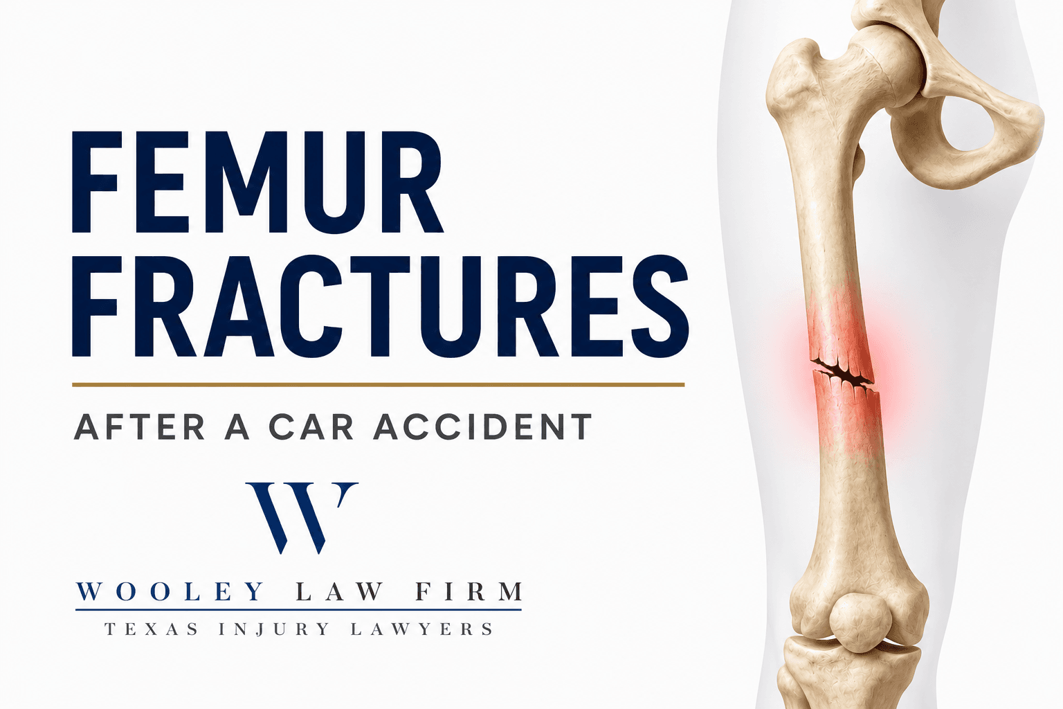 Femur Fractures After a Dallas Car Accident: What Victims Need to Know