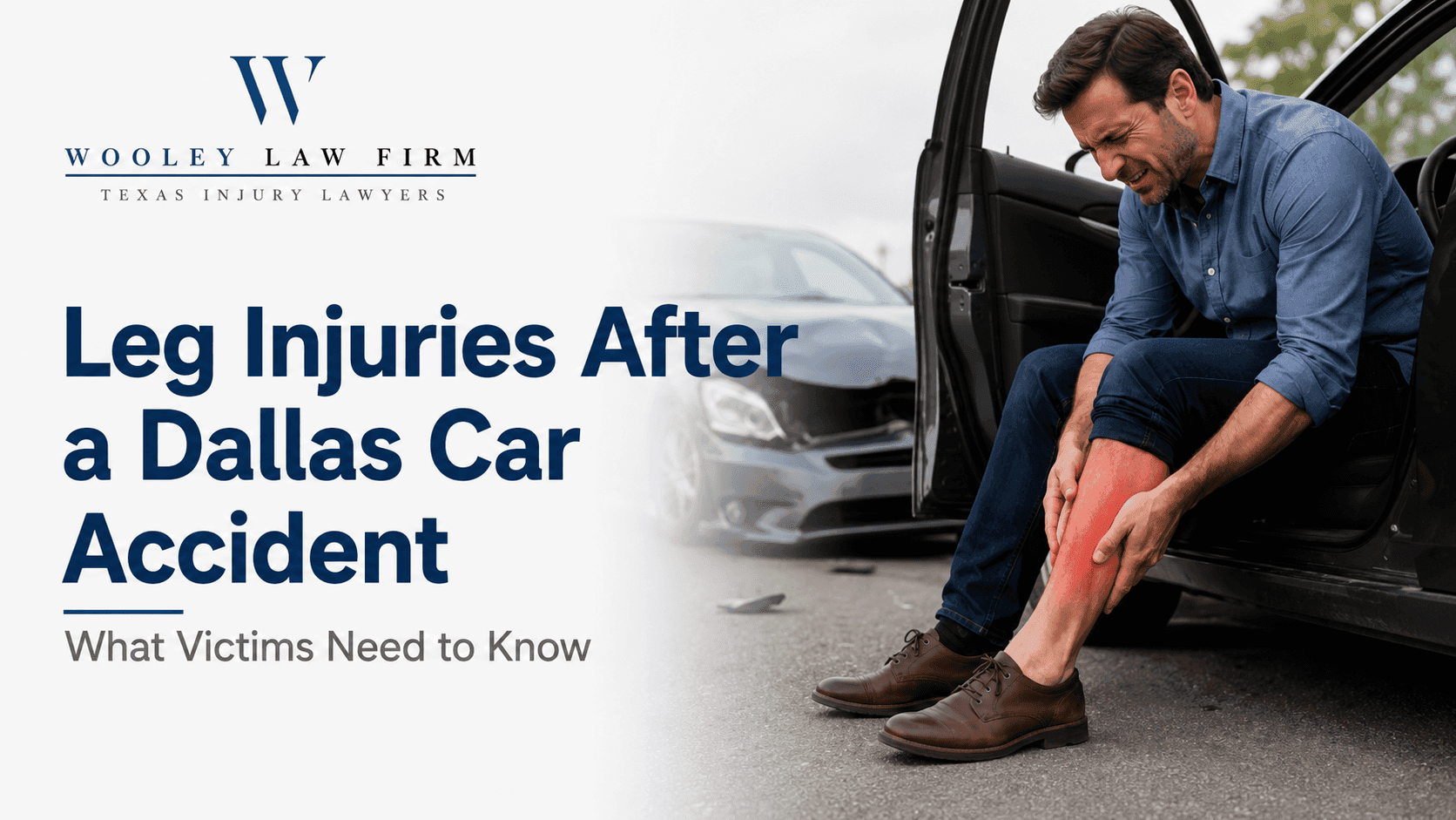 Leg Injuries After a Dallas Car Accident: What Victims Need to Know