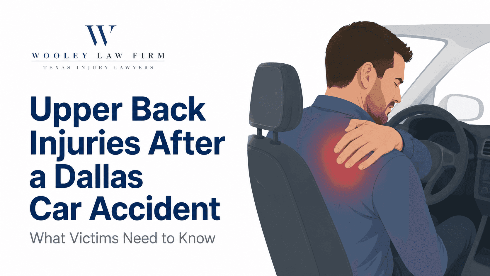 Upper Back Injuries After a Dallas Car Accident: What Victims Need to Know