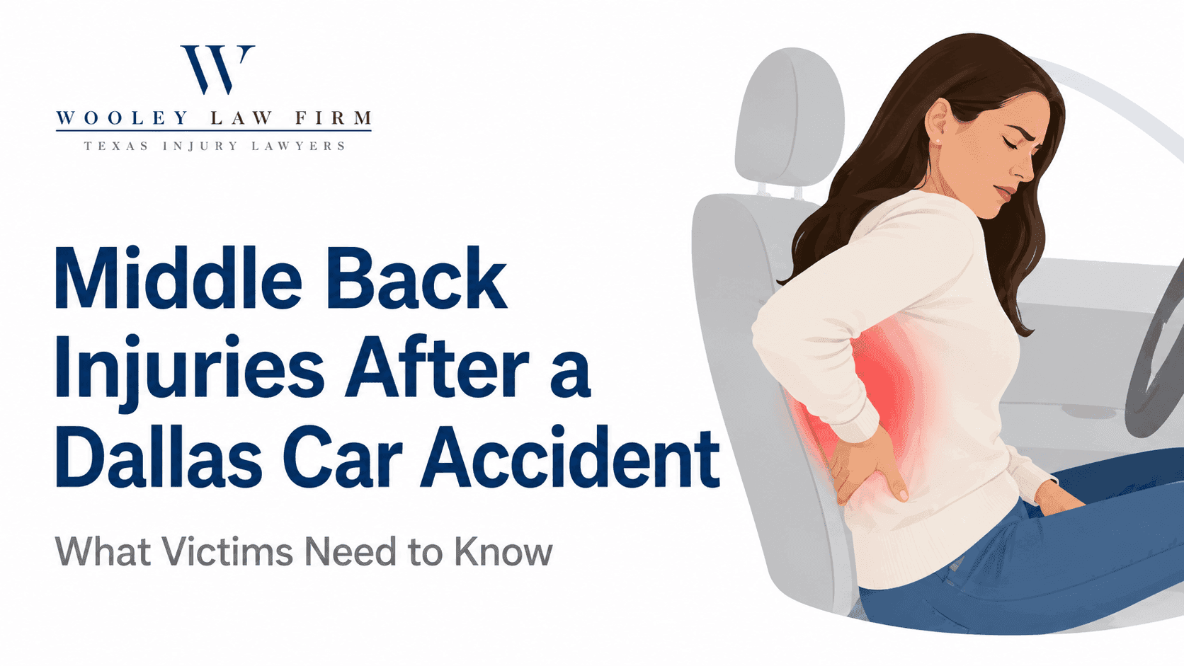 Middle Back Injuries After a Dallas Car Accident: What Victims Need to Know