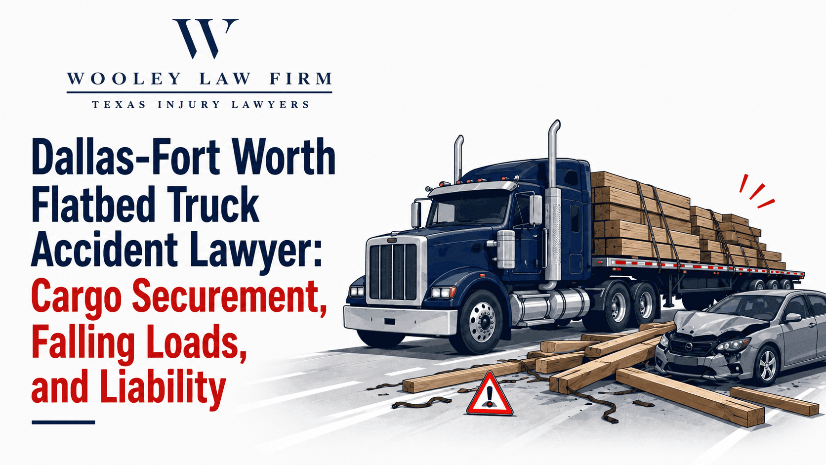 Dallas-Fort Worth Flatbed Truck Accident Lawyer: Cargo Securement, Falling Loads, and Liability