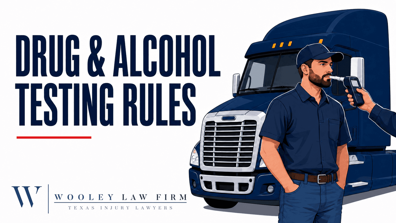 Drug & Alcohol Testing Rules for 18-Wheeler Drivers | Dallas-Fort Worth Truck Wreck Lawyer