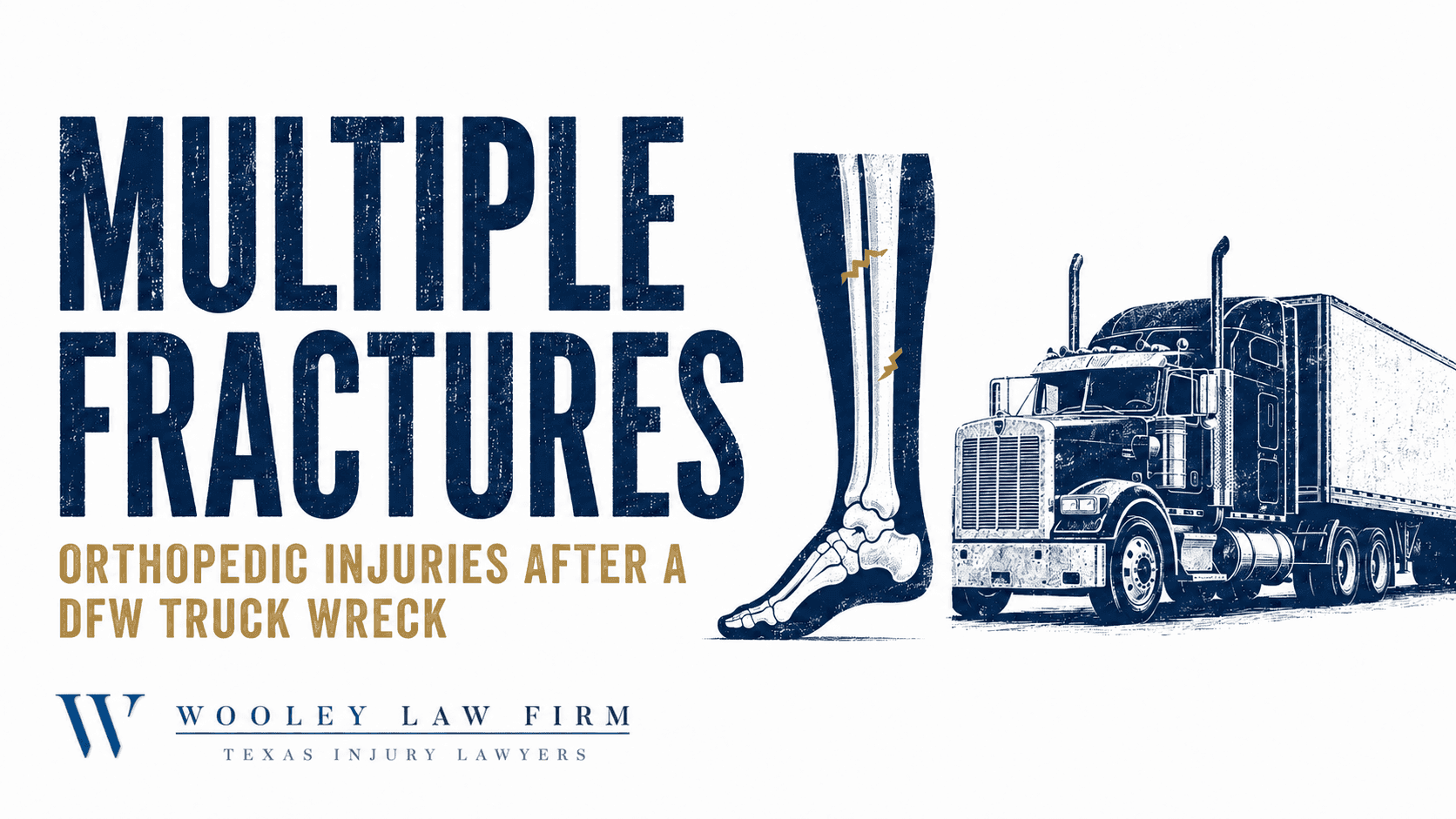 Multiple Fractures and Orthopedic Injuries After a Dallas-Fort Worth Truck Wreck
