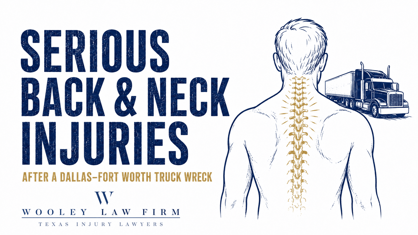 Serious Back and Neck Injuries After a Dallas-Fort Worth Truck Wreck