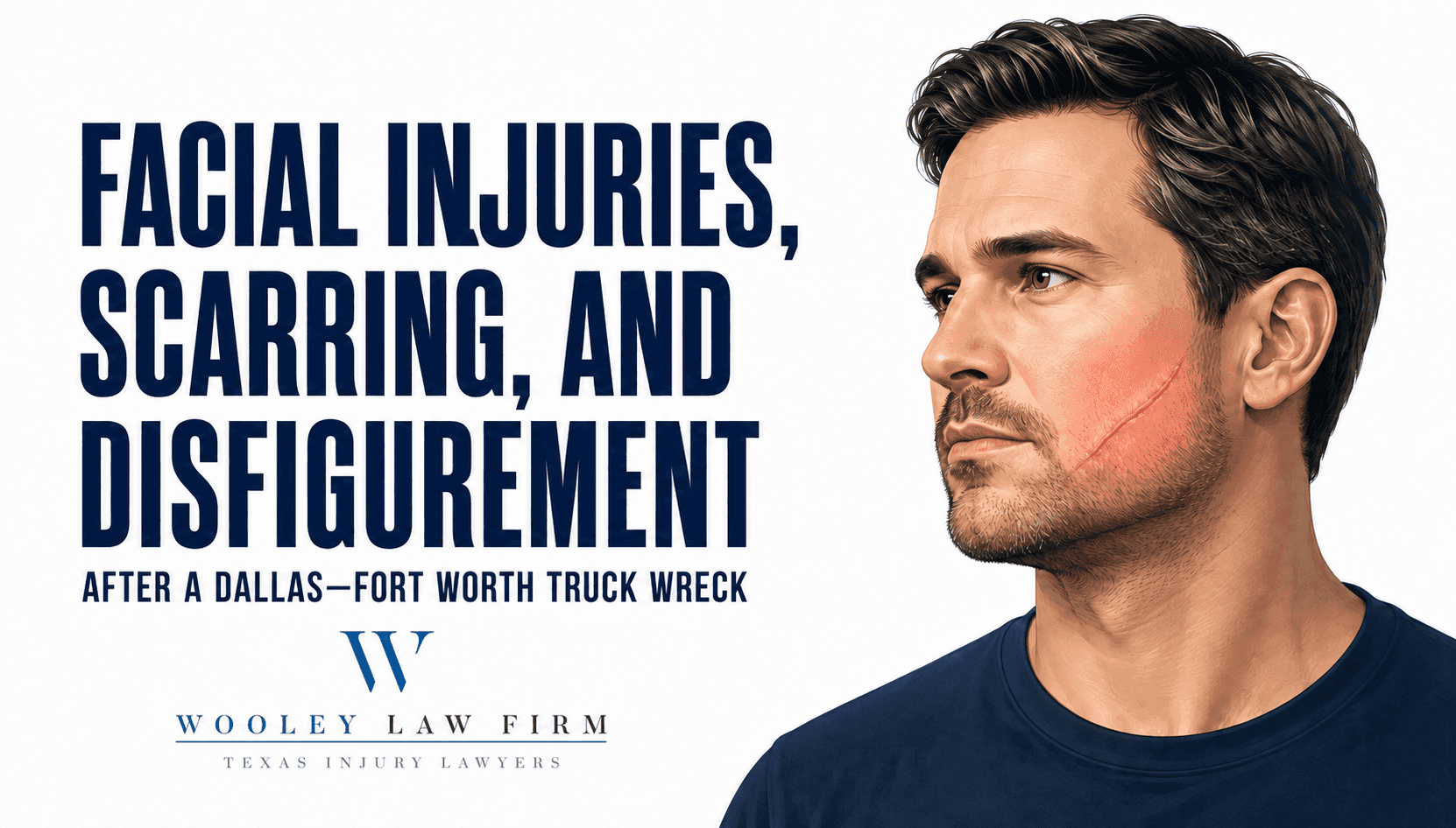 Facial Injuries, Scarring, and Disfigurement After a Dallas-Fort Worth Truck Wreck