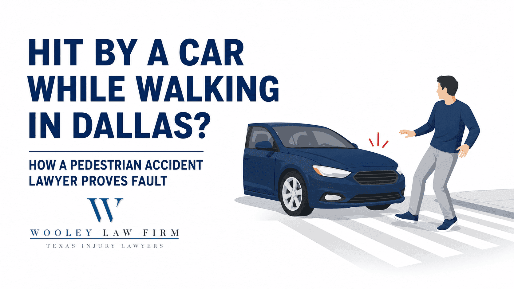 Hit by a Car While Walking in Dallas? How a Pedestrian Accident Lawyer Proves Fault