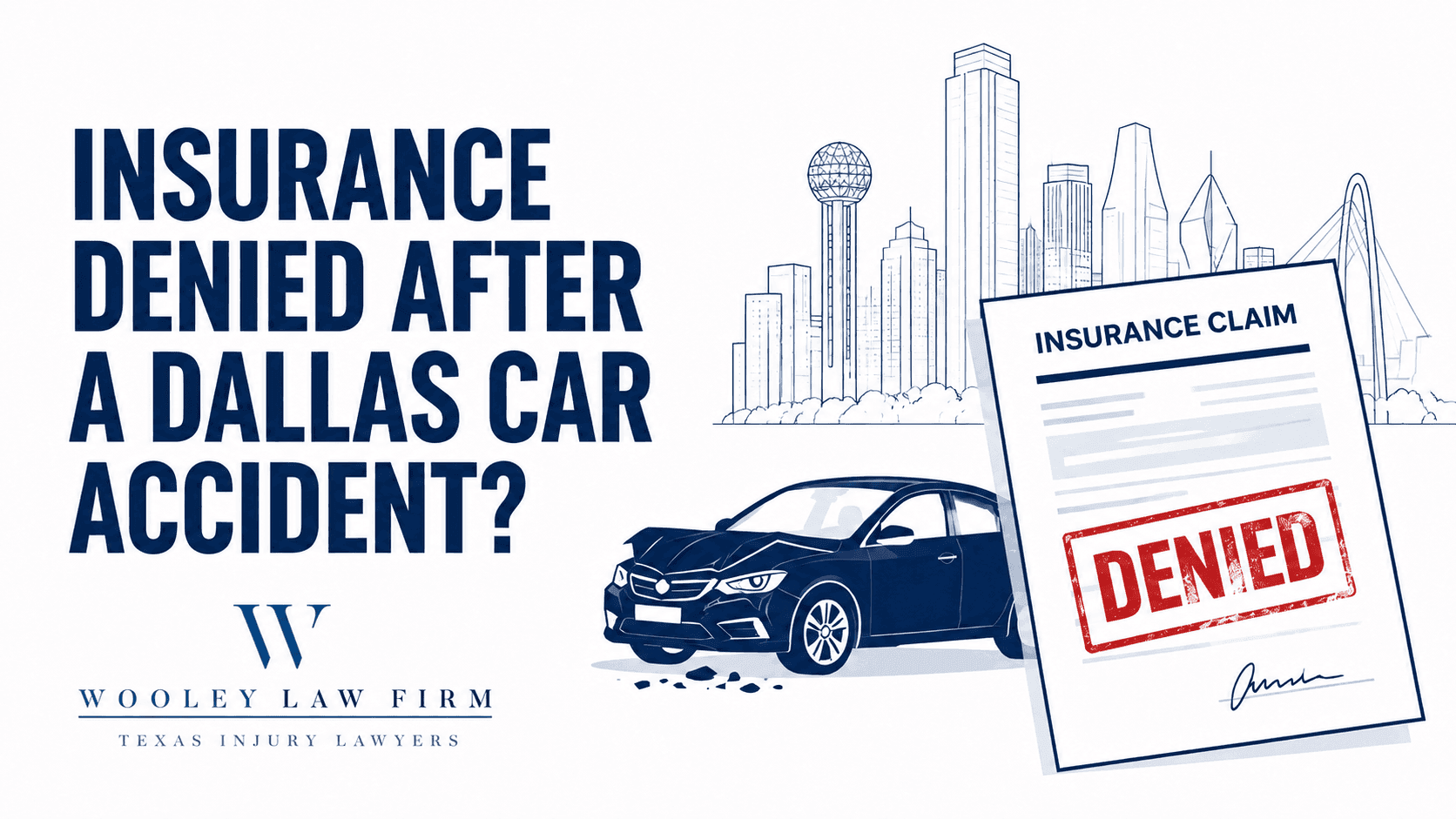 Insurance Denied After a Dallas Car Accident? What to Do Next