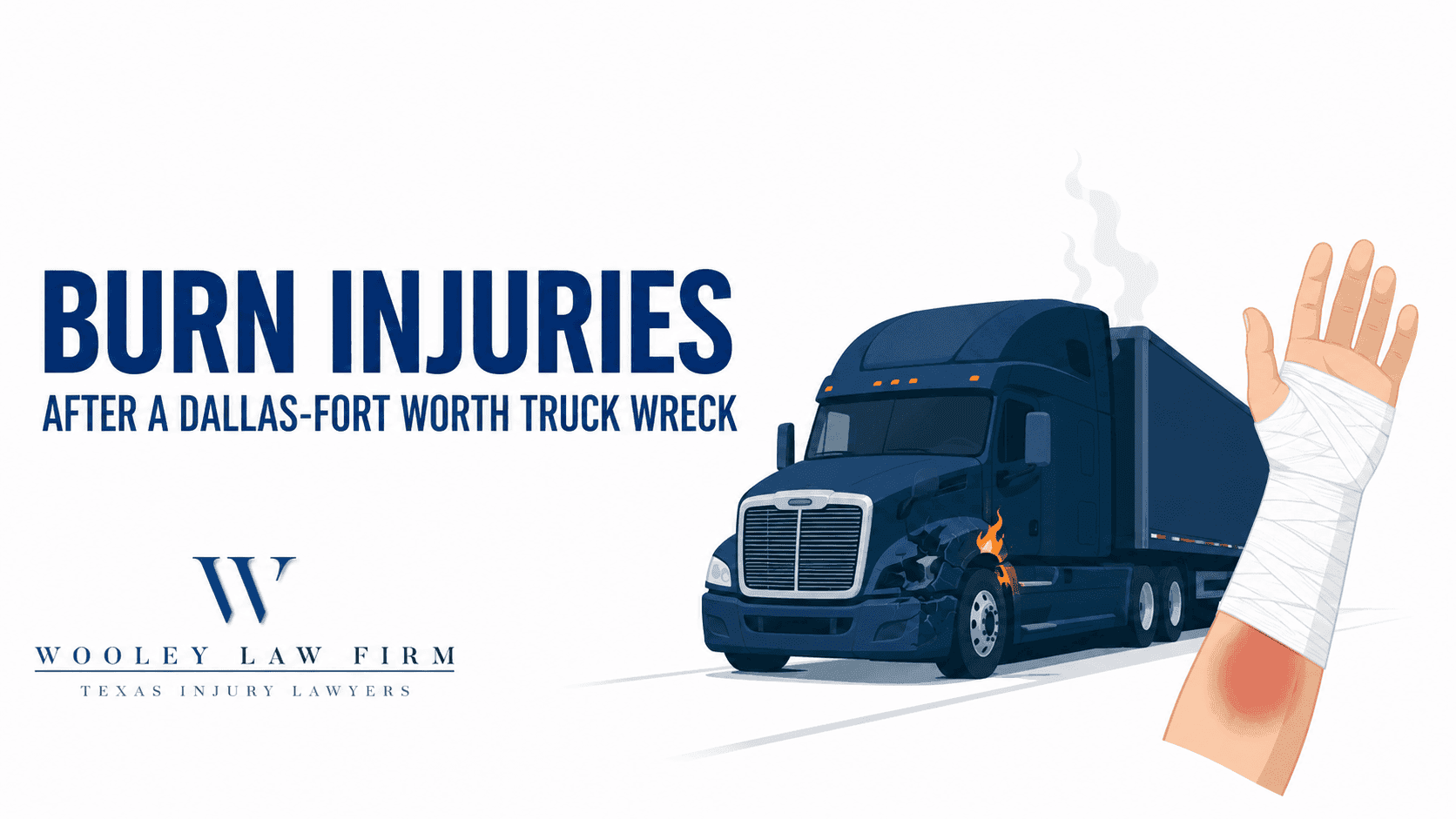 Burn Injuries After a Dallas-Fort Worth Truck Wreck