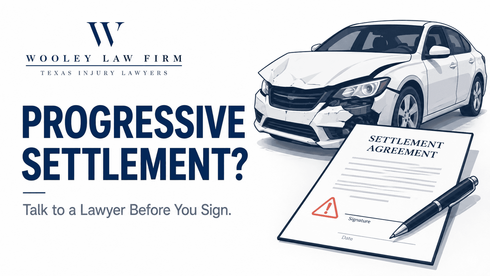 Progressive Offered Me a Settlement After a Dallas Car Accident: Should I Accept It?