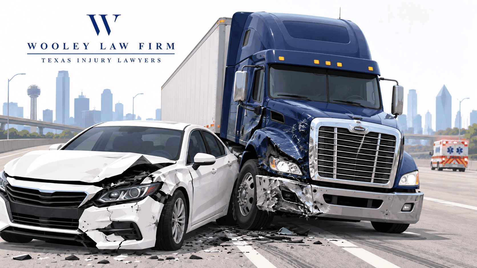 Taken by Ambulance After an 18-Wheeler Wreck in Dallas? What Happens Next?