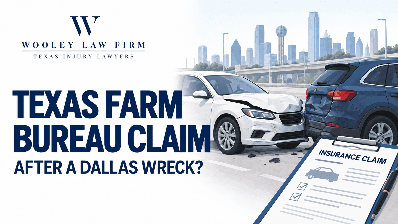 Texas Farm Bureau Car Accident Claim After a Dallas Wreck: What Injured Victims Need to Know