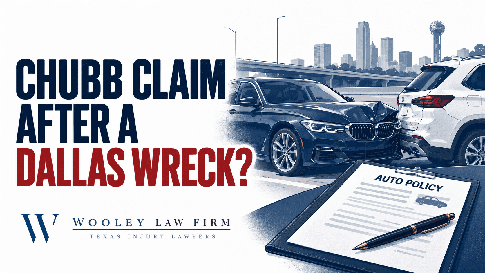 Chubb Car Accident Claim After a Dallas Wreck: What Injured Victims Need to Know