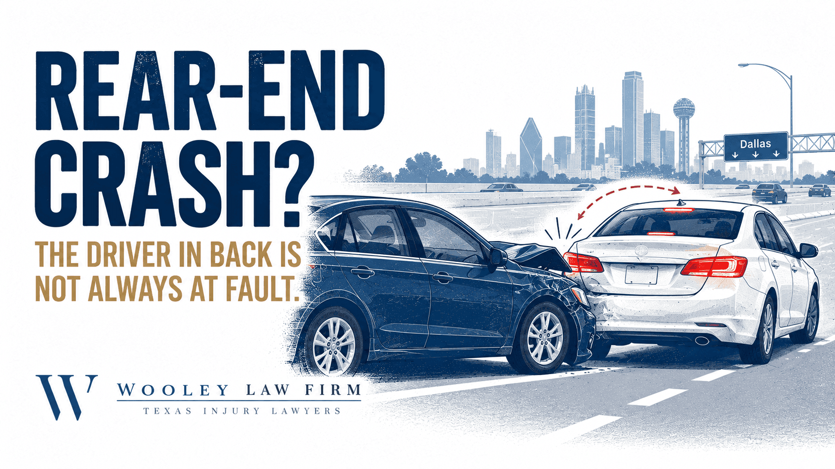 Rear End Crashes in Texas: Why It Is Not Always Automatic Fault
