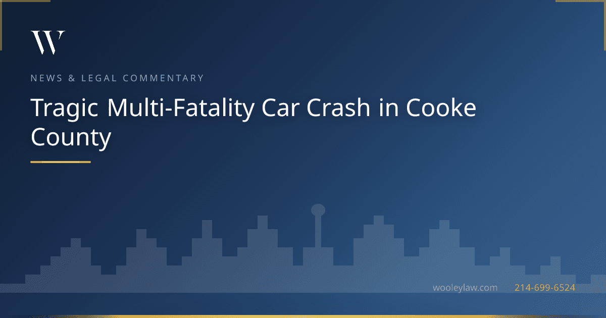Tragic Multi-Fatality Car Crash in Cooke County - Car Accidents